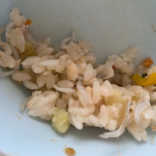 幼児食⭐鮭としらすのご飯
